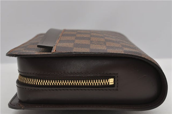 Authentic Louis Vuitton Damier Saint Louis Clutch Hand Bag Purse N51993 LV 3252F