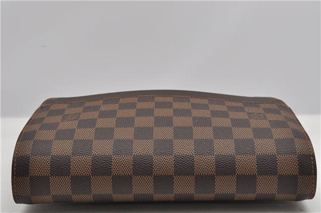 Authentic Louis Vuitton Damier Saint Louis Clutch Hand Bag Purse N51993 LV 3252F