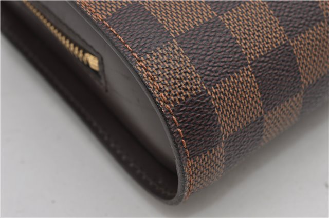 Authentic Louis Vuitton Damier Saint Louis Clutch Hand Bag Purse N51993 LV 3252F