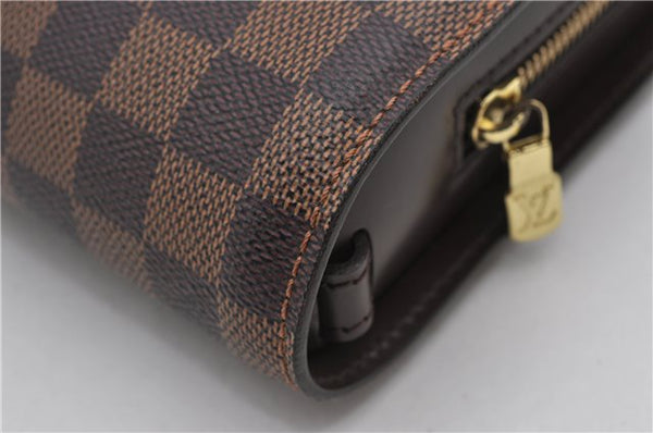 Authentic Louis Vuitton Damier Saint Louis Clutch Hand Bag Purse N51993 LV 3252F