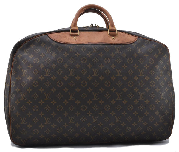 Authentic Louis Vuitton Monogram Alize 1 Poches 2 Way Travel Bag M41393 LV 3253D