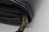 Authentic GUCCI Vintage Shoulder Bag Purse Leather Navy Blue 3253I