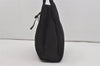 Authentic PRADA Vintage Nylon Tessuto Leather Shoulder Hand Bag Black 3254I