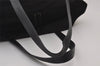 Authentic PRADA VELA SPORT Nylon Tessuto Leather Tote Bag BR0407 Black 3260I