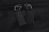 Authentic PRADA VELA SPORT Nylon Tessuto Leather Tote Bag BR0407 Black 3260I