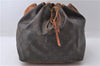 Authentic Louis Vuitton Monogram Petit Noe Shoulder Bag M42226 LV 3261D