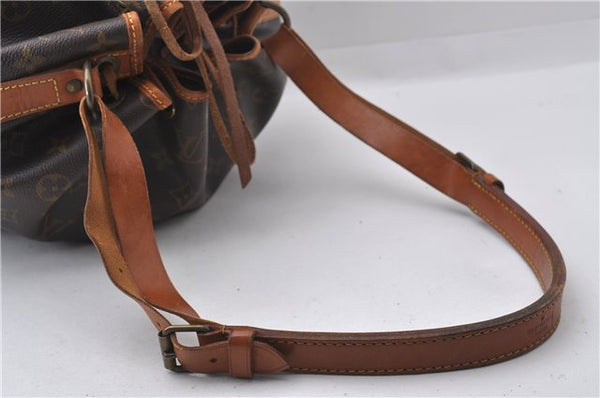 Authentic Louis Vuitton Monogram Petit Noe Shoulder Bag M42226 LV 3261D