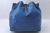 Authentic Louis Vuitton Epi Petit Noe Blue Shoulder Bag M44105 LV 3262D