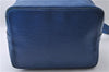 Authentic Louis Vuitton Epi Petit Noe Blue Shoulder Bag M44105 LV 3262D