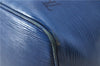 Authentic Louis Vuitton Epi Petit Noe Blue Shoulder Bag M44105 LV 3262D