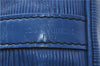 Authentic Louis Vuitton Epi Petit Noe Blue Shoulder Bag M44105 LV 3262D