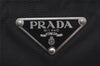 Authentic PRADA Nylon Tessuto Leather Shoulder Cross Body Bag Purse Black 3266I