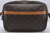 Auth Louis Vuitton Monogram Reporter PM Shoulder Cross Body Bag M45254 LV 3267D