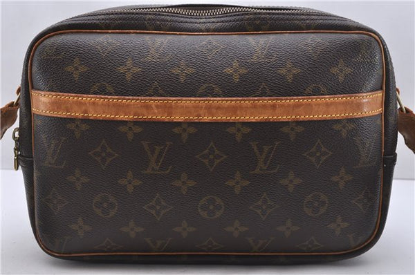 Auth Louis Vuitton Monogram Reporter PM Shoulder Cross Body Bag M45254 LV 3267D