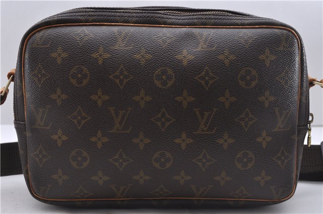 Auth Louis Vuitton Monogram Reporter PM Shoulder Cross Body Bag M45254 LV 3267D