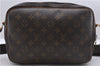 Auth Louis Vuitton Monogram Reporter PM Shoulder Cross Body Bag M45254 LV 3267D