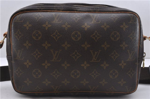 Auth Louis Vuitton Monogram Reporter PM Shoulder Cross Body Bag M45254 LV 3267D