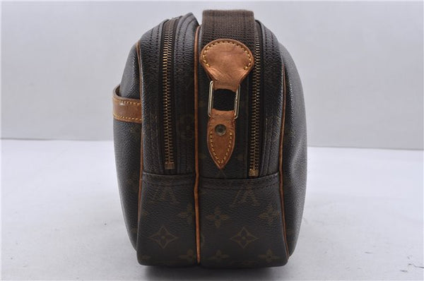 Auth Louis Vuitton Monogram Reporter PM Shoulder Cross Body Bag M45254 LV 3267D