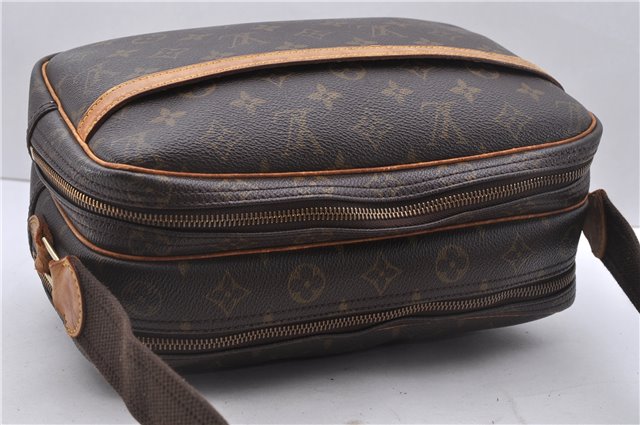Auth Louis Vuitton Monogram Reporter PM Shoulder Cross Body Bag M45254 LV 3267D