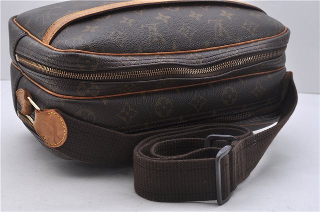 Auth Louis Vuitton Monogram Reporter PM Shoulder Cross Body Bag M45254 LV 3267D