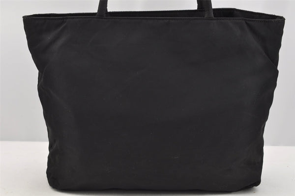 Authentic PRADA Vintage Nylon Tessuto Shoulder Hand Bag Purse Black 3267I