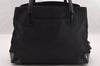 Authentic PRADA Nylon Tessuto Leather Shoulder Hand Bag Purse Black 3268I