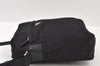 Authentic PRADA Vela Sport Nylon Tessuto Leather Shoulder Bag BT0168 Black 3270I