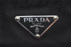 Authentic PRADA Vela Sport Nylon Tessuto Leather Shoulder Bag BT0168 Black 3270I