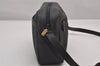 Authentic GUCCI Micro GG PVC Leather Shoulder Cross Body Bag Black Junk 3271I