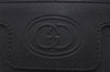 Authentic GUCCI Micro GG PVC Leather Shoulder Cross Body Bag Black Junk 3271I