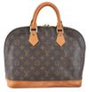 Authentic Louis Vuitton Monogram Alma Hand Bag Purse M51130 LV 3272E
