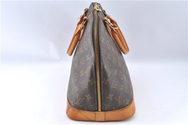 Authentic Louis Vuitton Monogram Alma Hand Bag Purse M51130 LV 3272E