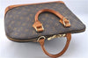 Authentic Louis Vuitton Monogram Alma Hand Bag Purse M51130 LV 3272E
