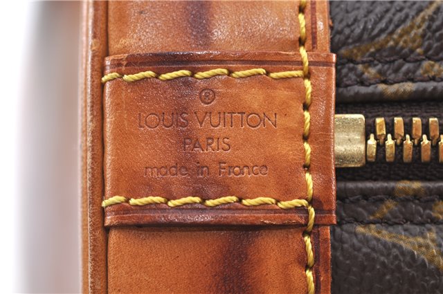 Authentic Louis Vuitton Monogram Alma Hand Bag Purse M51130 LV 3272E