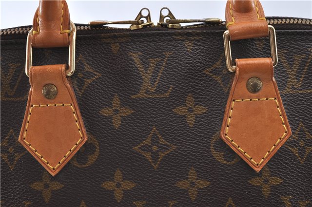 Authentic Louis Vuitton Monogram Alma Hand Bag Purse M51130 LV 3272E