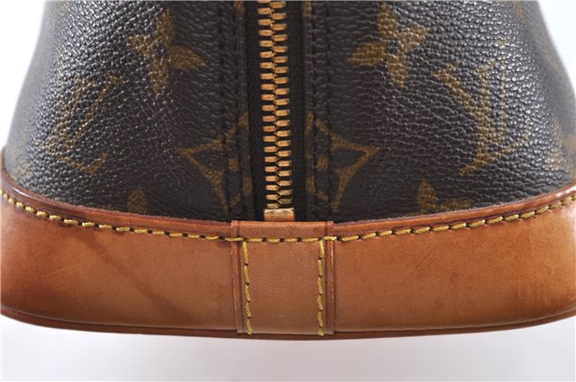 Authentic Louis Vuitton Monogram Alma Hand Bag Purse M51130 LV 3272E