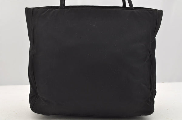 Authentic PRADA Vintage Nylon Tessuto Shoulder Tote Bag Purse Black 3272I