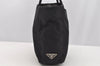 Authentic PRADA Vintage Nylon Tessuto Shoulder Tote Bag Purse Black 3272I