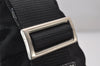 Authentic PRADA Nylon Tessuto Leather Shoulder Cross Body Bag Purse Black 3273I