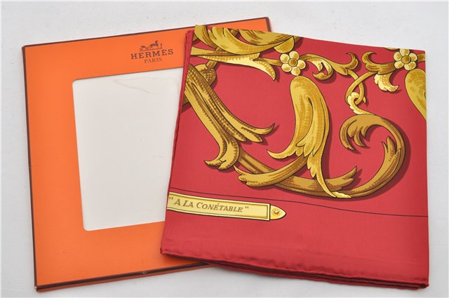 Authentic HERMES Carre 90 Scarf 