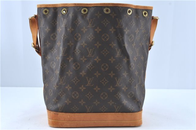 Authentic Louis Vuitton Monogram Noe Shoulder Cross Body Bag M42224 LV 3275A