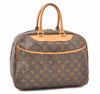 Authentic Louis Vuitton Monogram Deauville Hand Bag M47270 LV 3276F
