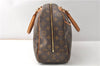 Authentic Louis Vuitton Monogram Deauville Hand Bag M47270 LV 3276F