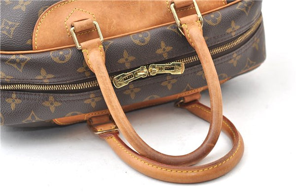 Authentic Louis Vuitton Monogram Deauville Hand Bag M47270 LV 3276F