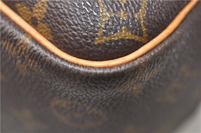 Authentic Louis Vuitton Monogram Deauville Hand Bag M47270 LV 3276F