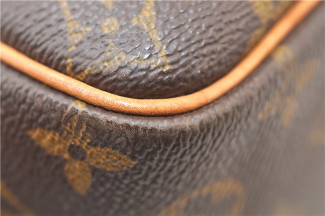 Authentic Louis Vuitton Monogram Deauville Hand Bag M47270 LV 3276F