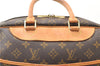 Authentic Louis Vuitton Monogram Deauville Hand Bag M47270 LV 3276F