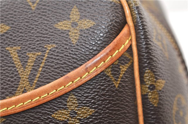 Authentic Louis Vuitton Monogram Deauville Hand Bag M47270 LV 3276F