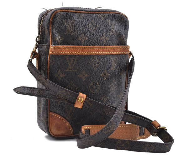 Authentic Louis Vuitton Monogram Danube Shoulder Cross Body Bag M45266 LV 3278C