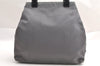 Authentic PRADA Nylon Tessuto Plastic Tote Hand Bag Purse Khaki Green 3279I